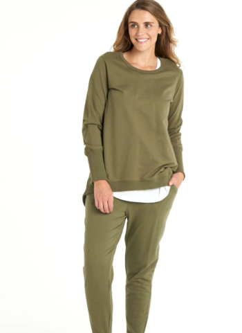 Dolly Sweat by Betty Basics - Khaki