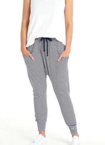 Barcelona Pant by Betty Basics - Stripe