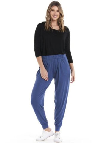 Paris Pant by Betty Basics - Blue Haze